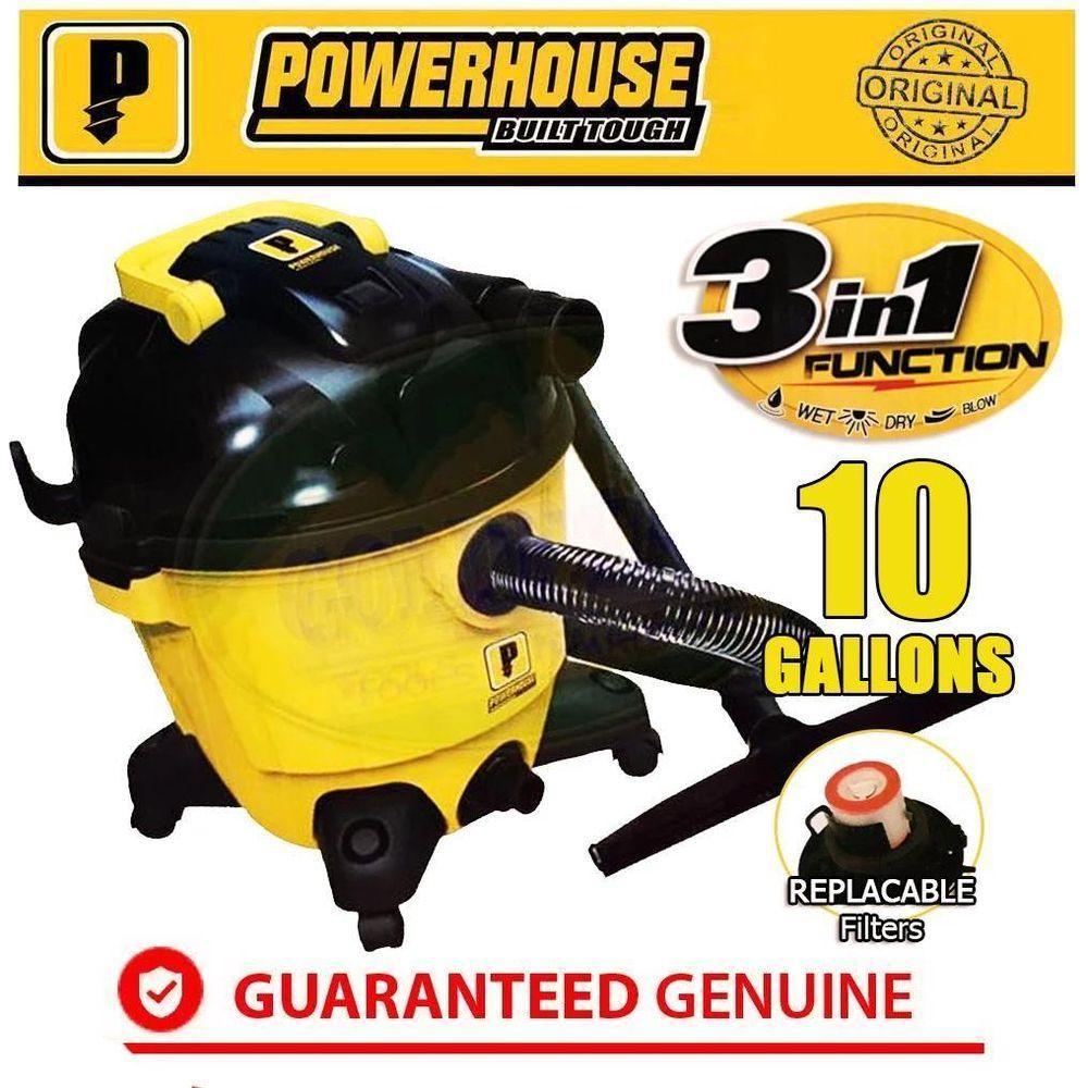 Powerhouse PH09-10 GAL Wet & Dry Vacuum Cleaner - Goldpeak Tools PH Powerhouse Powerhouse PH09-10 GAL Wet & Dry Vacuum Cleaner - Goldpeak Tools PH Powerhouse